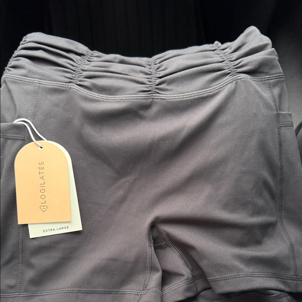 Blogilates women’s touched waist Athletic Shorts - Black . XL